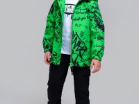 Куртка текстильная с полиуретановым покрытием для мальчиков (ветровка)