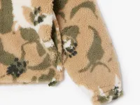 Женская флисовая толстовка Lacoste на молнии