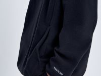 Толстовка с контрастной отделкой и воротником-стой