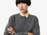 Женский свитшот Lacoste из смеси органического хлопка