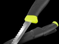 Нож с фиксированным лезвием Morakniv Fishing Comfort Scaler 098, сталь Sandvik 12C27, рукоять резина/пластик