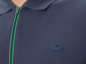 Мужское поло Lacoste приталенного кроя