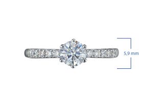 Кольцо из белого золота э4712кц06210022_white