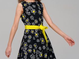 Платье текстильное для девочек