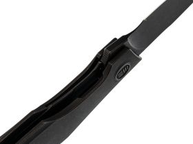Складной нож WE Knife Krait, сталь M390, рукоять титан, черный