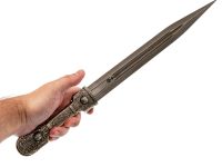 Сувенирный кавказский кинжал, дамасская сталь