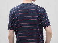 Футболка из хлопка в полоску
