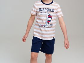 Шапка трикотажная для мальчиков, 2 шт в комплекте