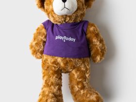 Плюшевый мишка Playtoday, 40 см