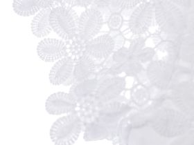 Блузка трикотажная с кружевом для девочки