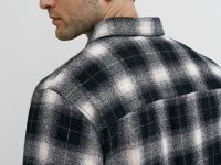Рубашка в клетку, Черный