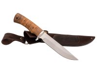 Нож туристический Осетр, сталь 65Х13, рукоять береста