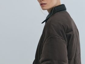 Утеплённая куртка из вельвета, Коричневый