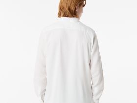 Мужская льнаная рубашка Lacoste