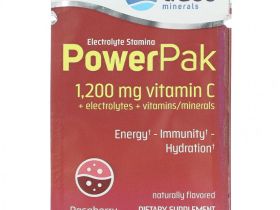 Trace Minerals ®, Electrolyte Stamina PowerPak, малиновый, 30 пакетиков по 5,1 г (0,18 унции)