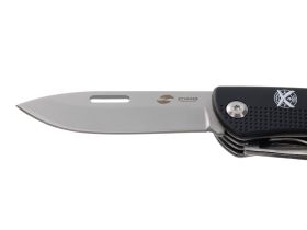 Нож перочинный Stinger 103 мм, 10 функций, черный, в блистере