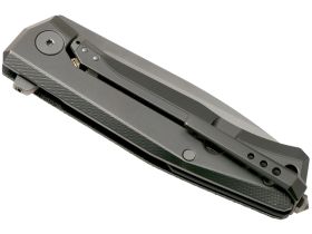 Складной нож LionSteel MT01 CVB, сталь M390, рукоять Black canvas micarta