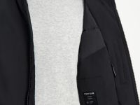 Пуховое пальто с накладными карманами