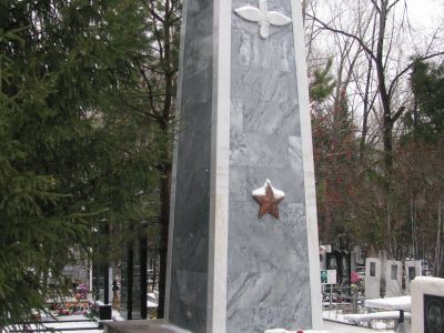 Могила летчиков, погибших в 1937 г.