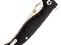 Складной нож QSP Knife Gavial, сталь D2, рукоять G10, черный