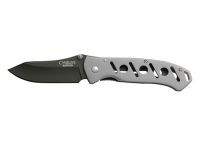 Нож складной Camillus Wide Clip Point, сталь AUS-8, рукоять 6061 T-6 Aluminium, серый