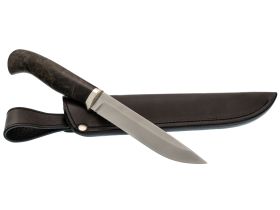 Нож Финка, сталь N690, рукоять кап клена