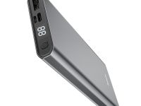 Внешний аккумулятор Hoco J68 Resourceful 10000mAh 1хUSB/LED- дисплей (серый)