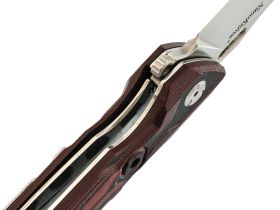 Складной нож Nimo Rough Red, сталь D2, рукоять G10