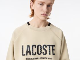 Мужская толстовка Lacoste из эластичного хлопка