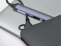 Адаптер Deppa 5 в 1 графит