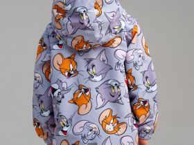 Куртка текстильная с полиуретановым покрытием для мальчиков (ветровка)