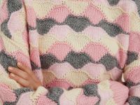 Джемпер свободного силуэта с шерстью