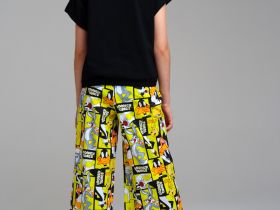 Брюки трикотажные для девочек