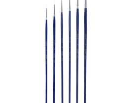 Кисть синтетика жесткая №6 круглая Finenolo