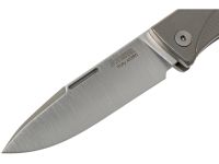Складной нож LionSteel Thrill, сталь M390, рукоять Grey titanium
