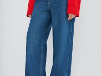 Ультраширокие джинсы, Синий