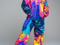 Зимний комбинезон из мембранной ткани для девочки