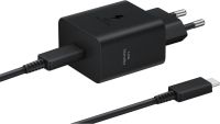 Зарядное устройство Samsung EP-T4511 45 Вт с кабелем USB-C Чёрное