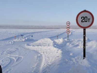 На автозимниках Усть-Мая — Эльдикан и Кобяй — Сангар установили грузоподъемность до 20 тонн