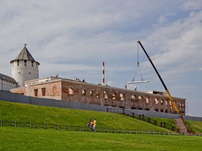 Здание пересыльной тюрьмы, где содержались декабристы по пути следования в сибирскую ссылку