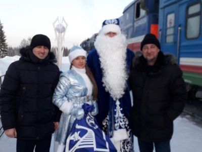 Приятный сюрприз от якутских железнодорожников. Каждый пассажир получил подарки