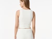 Женский топ Lacoste из хлопка