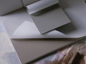 Альбом для пастели nuance., абразивная бумага, 4 цвета, 350 гр/м2