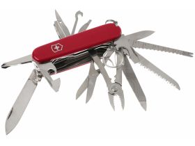 Нож перочинный Victorinox SwissChamp, сталь X55CrMo14, рукоять Cellidor®, красный