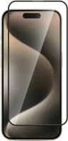 Защитное стекло BoraSCO для Apple iPhone 15 с чёрной рамкой
