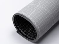 Коврик для резки Малевичъ 3-х слойный, черно-серый