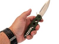 Складной нож НОКС Оса, сталь D2, рукоять G10, зеленый