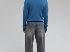 Джемпер-поло с шерстью