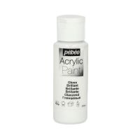 Акрил для декора Pebeo "Acrylic Paint" 59 мл, глянцевый, белый