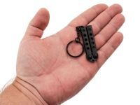 Нож-бабочка (балисонг) Гном, сталь 420, темный